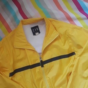 Trendy yellow GAP windbreaker
